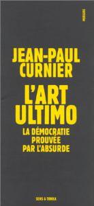 Jean-Paul Curnier Sens & Tonka
